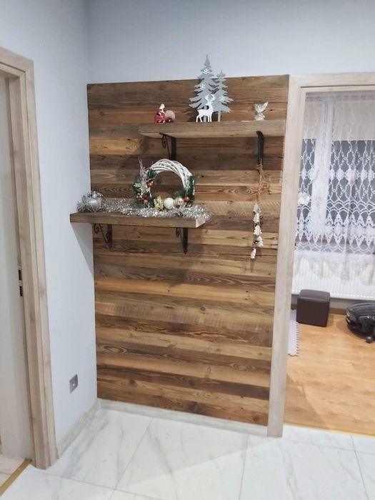 Panele na ścianę stare deski z rozbiórki stodoły nie postarzane lamele