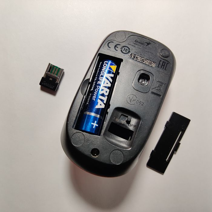 Безпроводная мышка Genius NX-7005 USB красная мышка Червона мишка Мышь