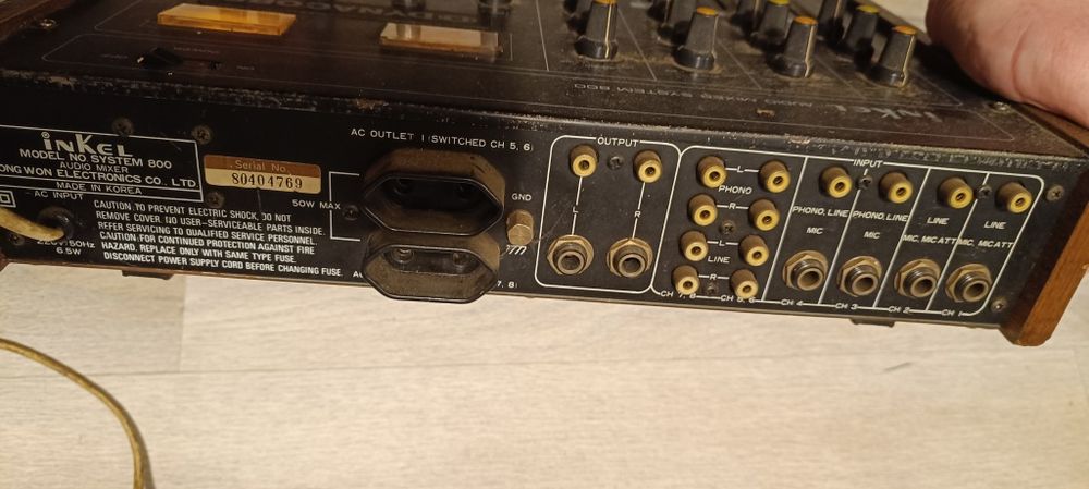 Inkel 800 mikser audio