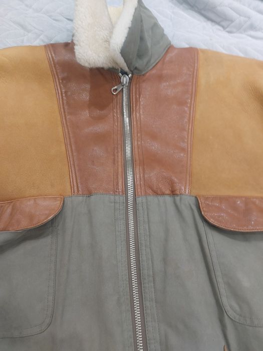 Męska kurtka z kozuszkiem