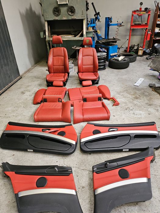 bmw e92 lift m pakiet fotele kanapy boczki skóry siedzenia ładne 2013