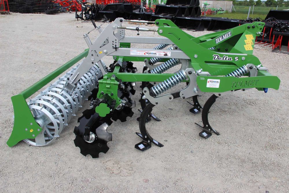 Agregat uprawowy  bez orkowy delta S Tolmet  2,5 m promocja od ręki