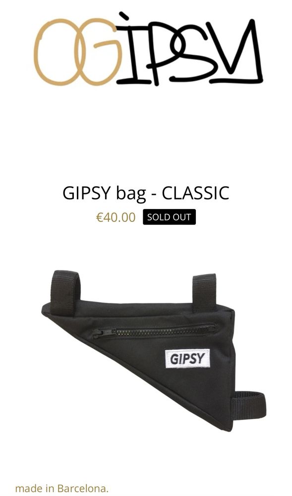 Torba na rower BMX GIPSY by Simone Barraco Szamocin OLX.pl