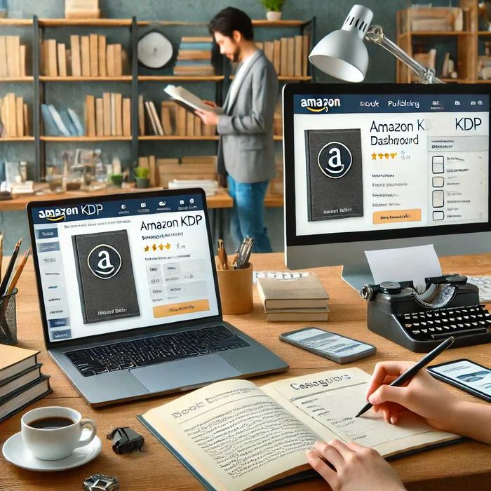 Послуги з публікації книг на Amazon KDP