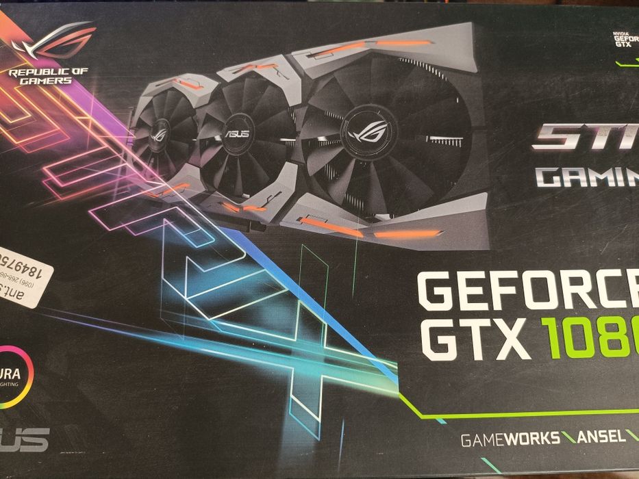 Asus strix GTX1080 8GB