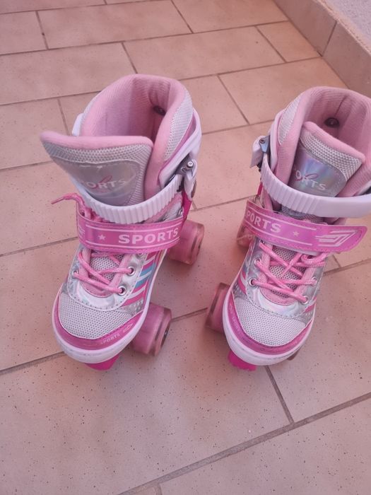 Vendo patins 4 rodas 31-34