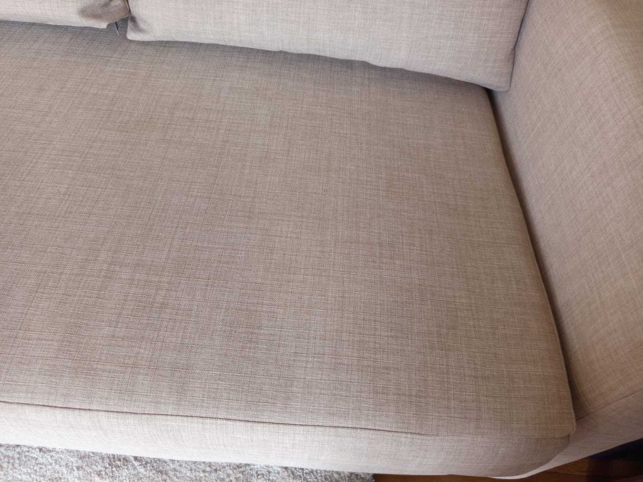 Sofá-Cama 3 lugares Bege