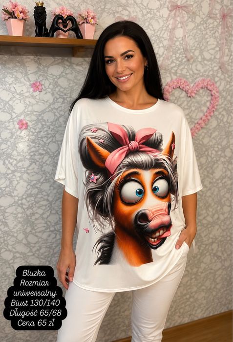 Elegancka bluzka damska biust 130/140