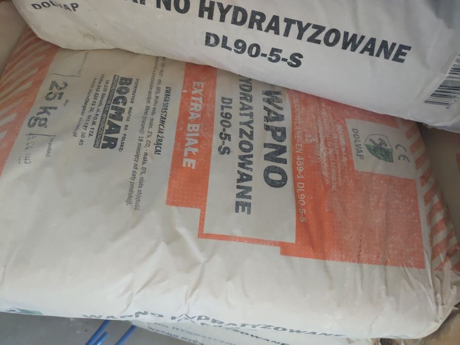 Wapno hydratyzowane 25kg DOLVAP