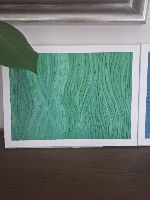 Pintura textura acrílico no. 1