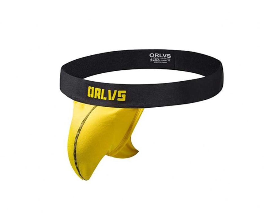 Bawełniana męska bielizna jockstrap bez gumek ORLVS L