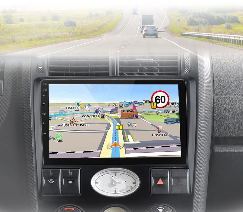 Rádio 9" android Ford Mondeo 3 CARPLAY WIFI GPS Novo