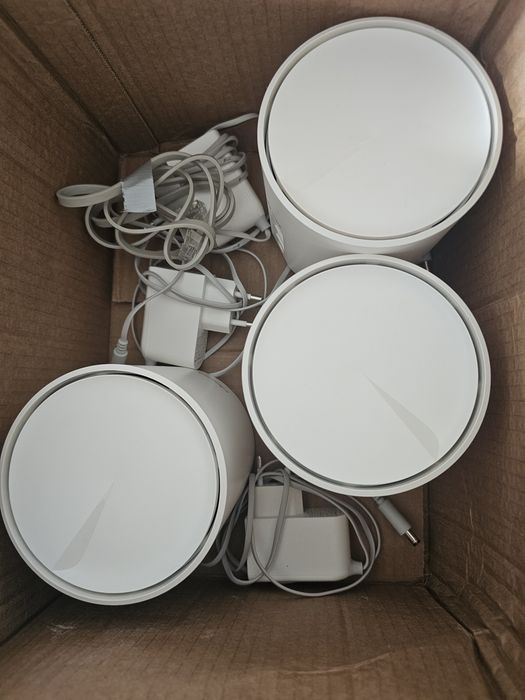 Kit 3 Deco AX1500 + suportes parede