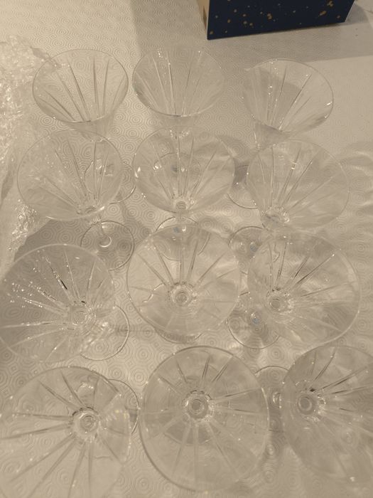 Copos de cristal