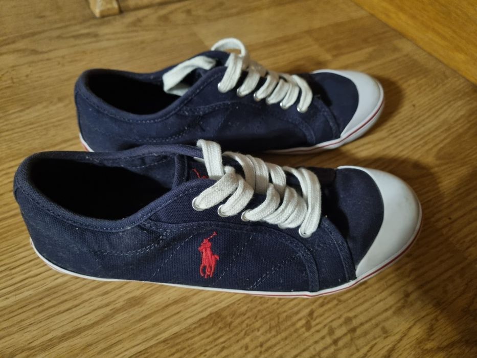 Tenisówki Polo Ralph 38,5 cm granatowe