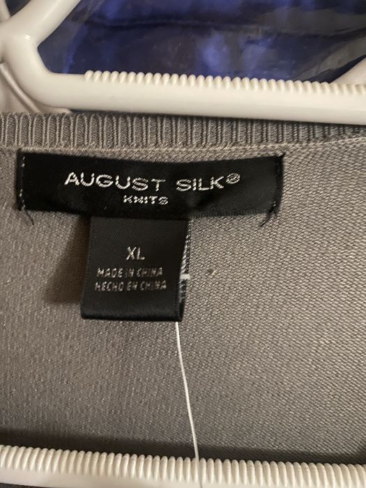 Casaco malha e lantejoulas