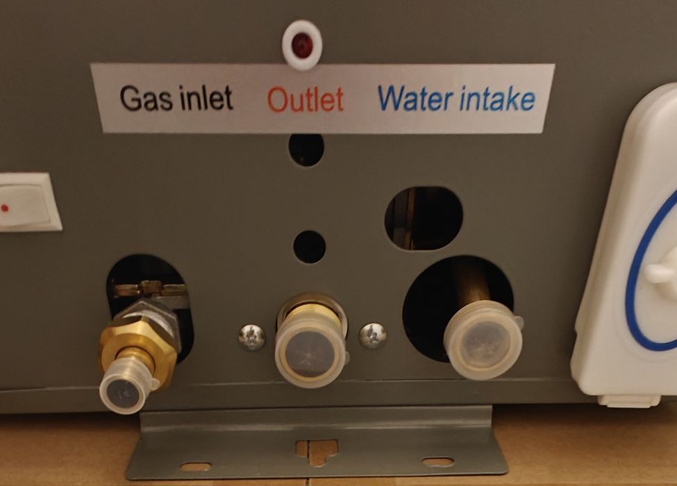 Przepływowy podgrzewacz wod na gaz lpg