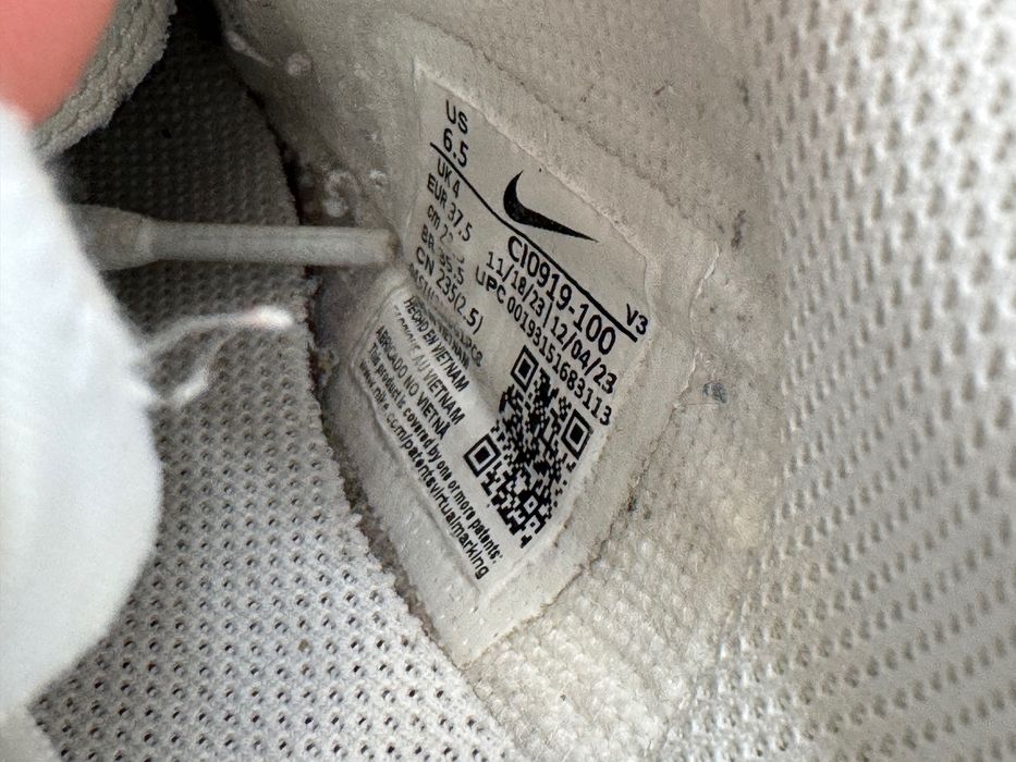 Nike air force 1 shadow białe sneakersy damskie sportowe buty 37,5