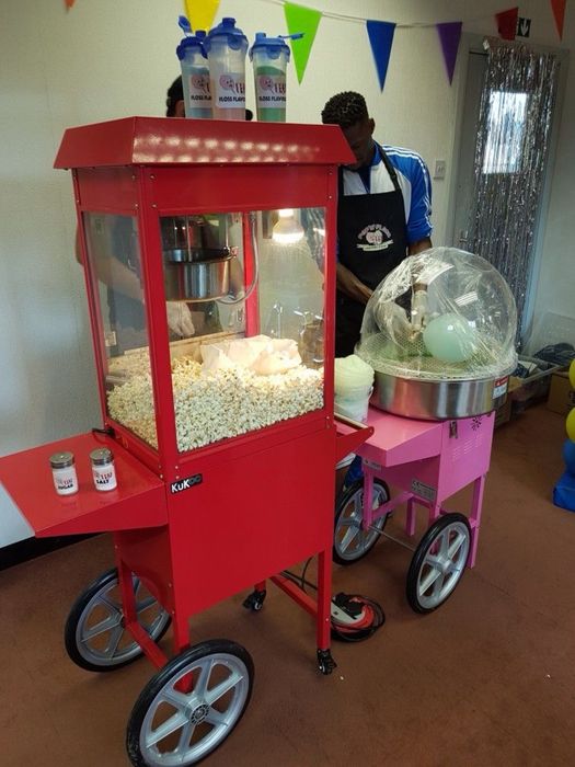 Aluguer de Máquina de Pipocas e Algodão Doce | Casamentos, Batizados, Festas e Eventos