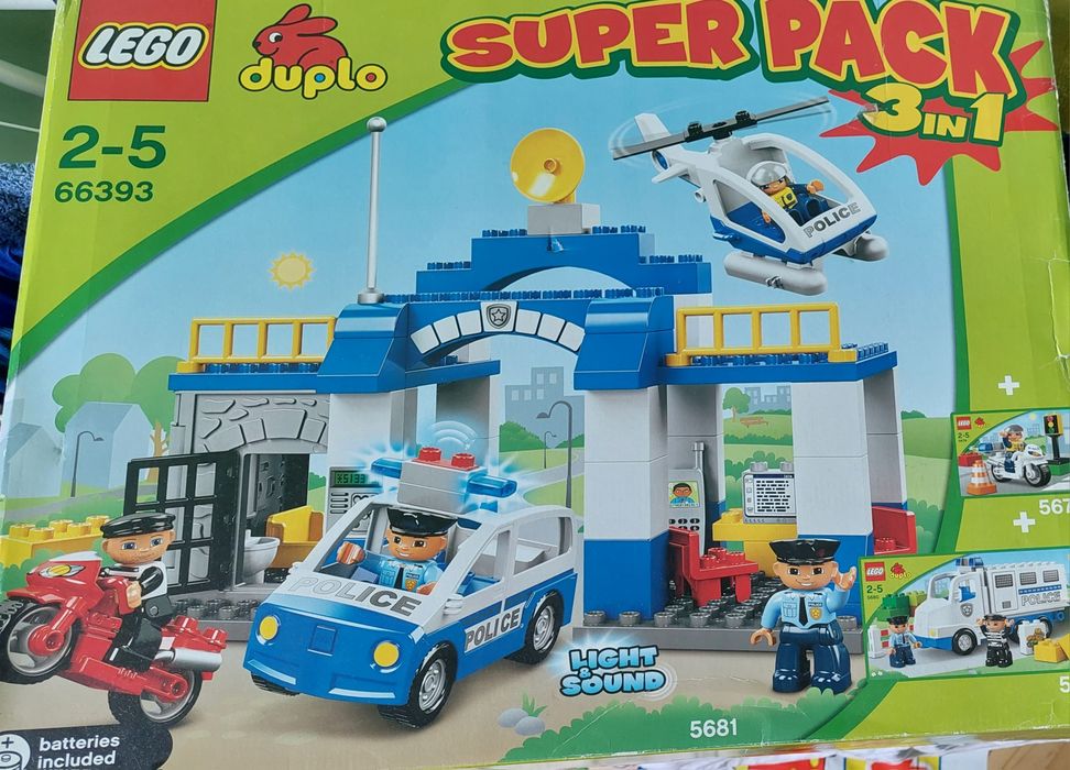 Zestaw Lego Duplo Police 3 w 1.nr 66393