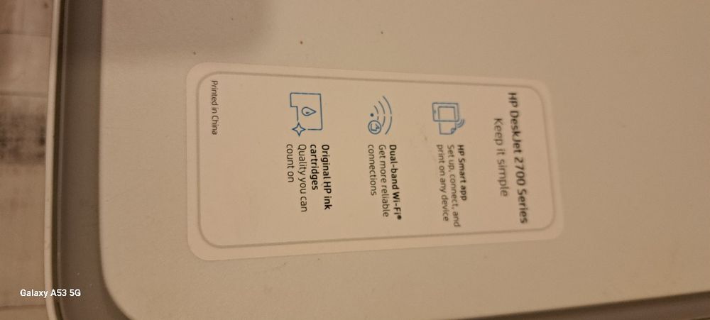 Sprzedam drukarkę HP DeskJet 2700 Series