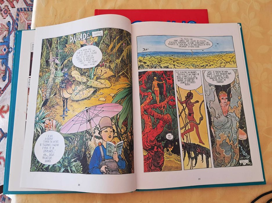 Livros BD - Moebius - Le Bandard Fou / La Citadelle Aveugle (francês)