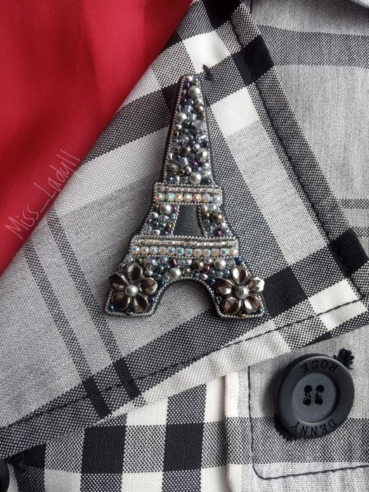 Брошь из бисера (ручная работа)