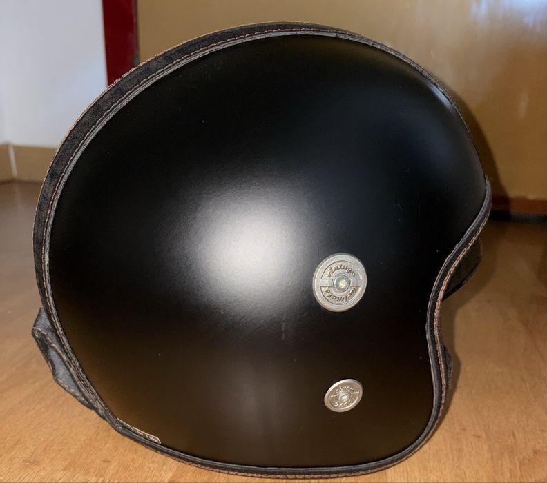 Capacete cms carbon estilo vintage