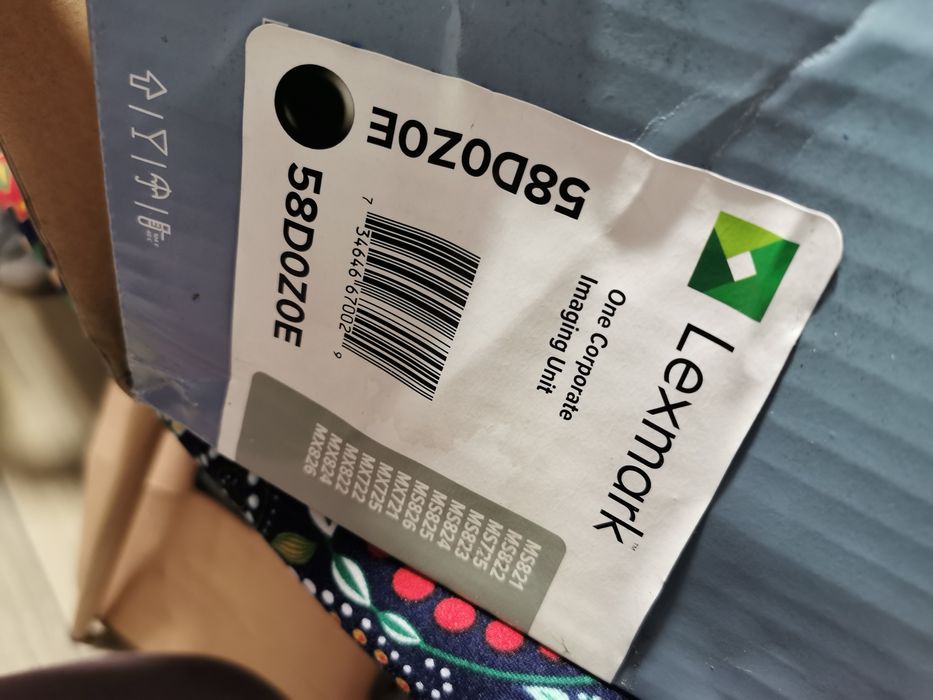 Tusz bęben 58D0Z0E Lexmark black czarny