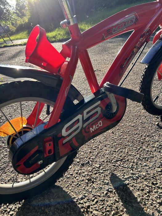 Bicicleta Roda 14 - 4-7anos faisca mcqueen