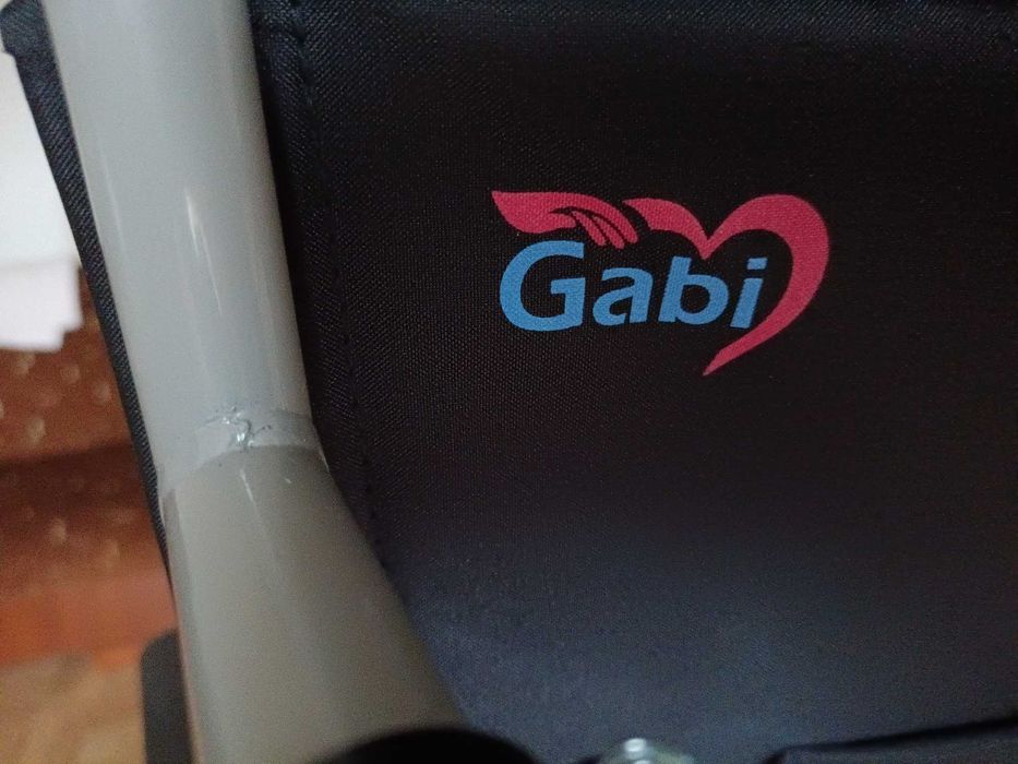 Wózek inwalidzki leżakowy specjalny Gabi z podparciem głowy, bierny