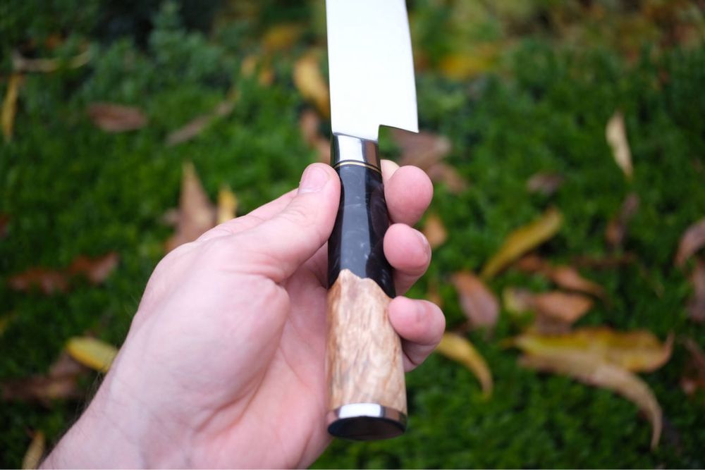 Шеф нож дамасская сталь, кухонный нож, поварской нож