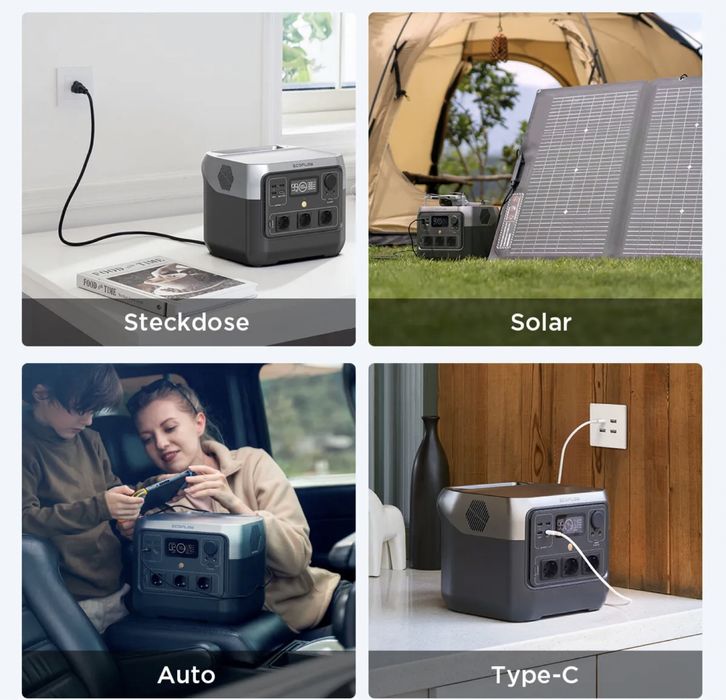 Зарядная станция Eco Flow river pro 800Вт 220 в (Европа) в наявності