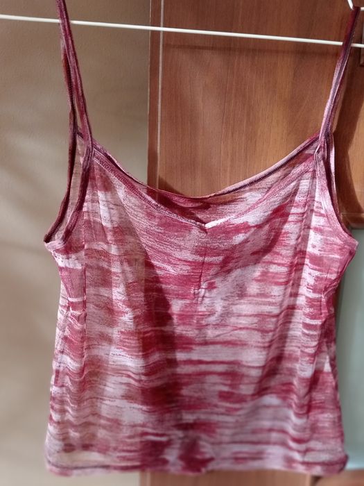 Cieniowana bluzka na ramiączkach