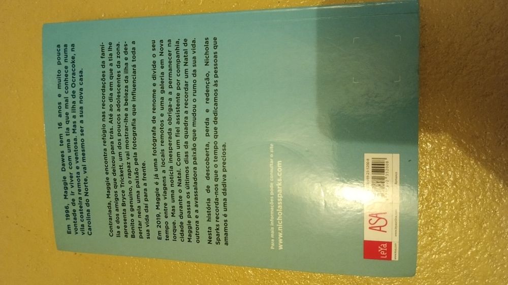 Livro "o Sonho" de Nicholas Sparks