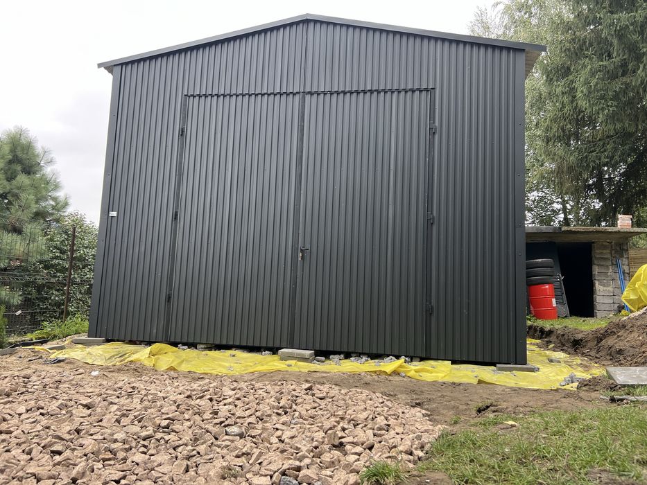 Garaz premium mocna konstrukcja drewnopodobny