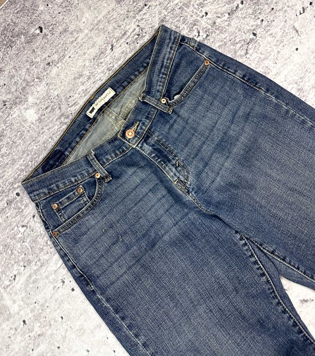 Spodnie jeansowe LEVIS 529 curvy bootcut szerokie flared r. 32/30