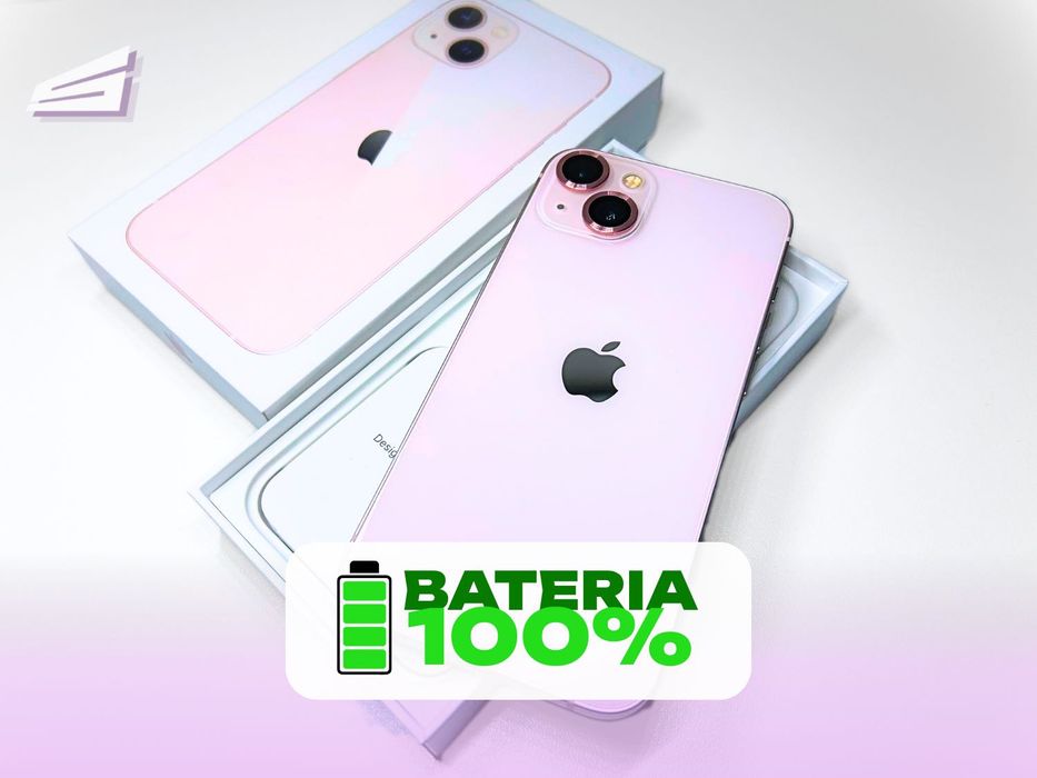 iPhone 13 128GB Różowy | Paragon | NOWA BATERIA 100% | Bardzo dobry stan | STARKS