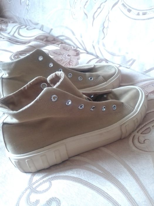 Кеды кроссовки высокая подошва