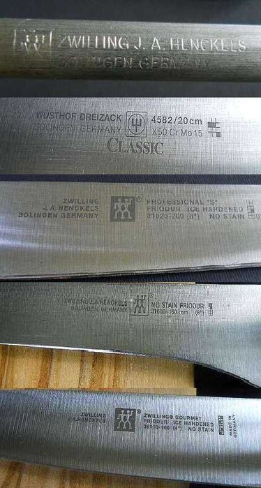 Кухонные ножи "ZWILLING J .A.Henckels, Solingen"-Германия