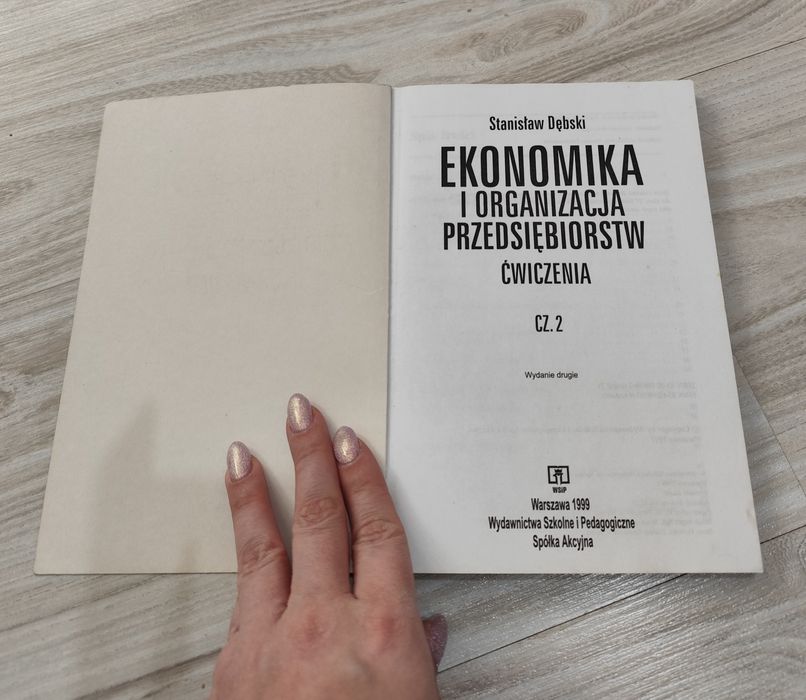 Ćwiczenia Ekonomika i Organizacja Przedsiębiorstw CZ.2