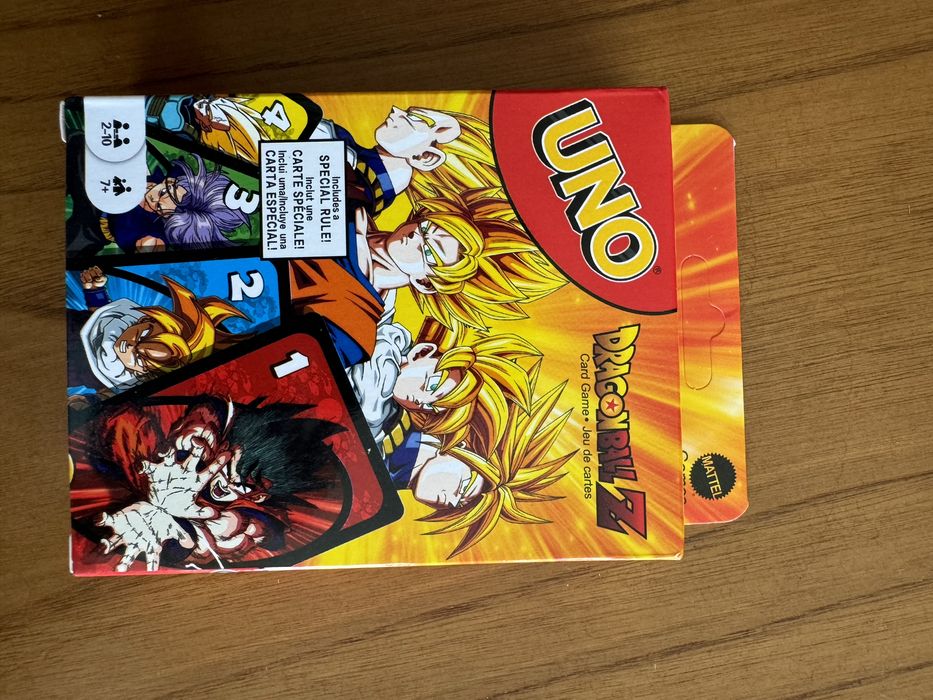 Uno Dragon Ball -Novo
