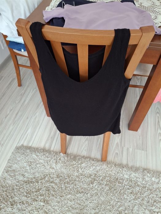 Czarny top damski
