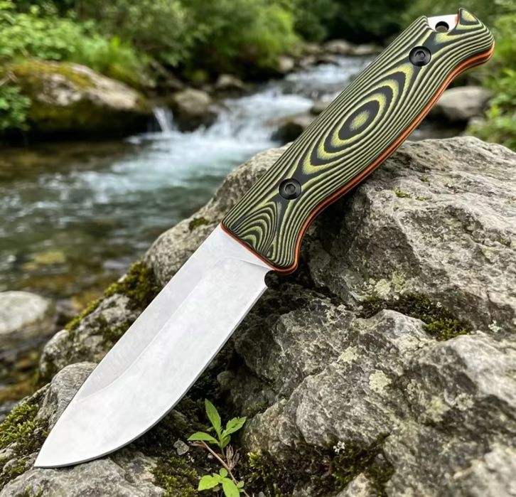 Nóż myśliwski Full Tang,survivalowy 8cr13mov kopia Benchmade nr.15002