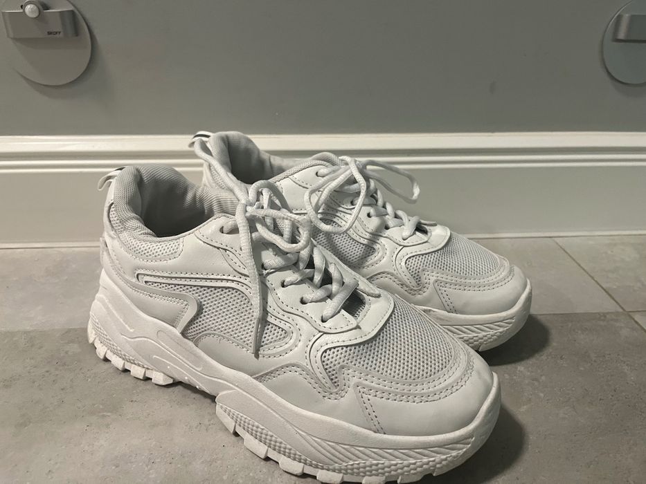 Buty na platformie sneakersy 38 gruba podeszwa