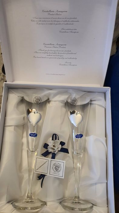 Бокалы свадебные 2 штуки