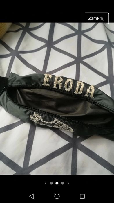 Saszetka, nerka na gumce, pasek z zamkiem, sportowa, Harry Styles, ado