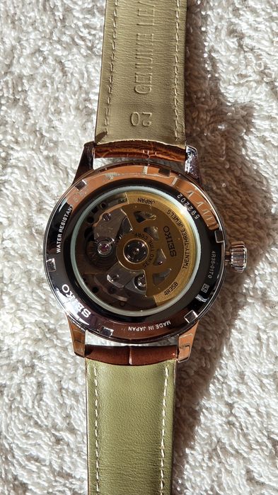 Seiko Presage Cocktail Time "Mockingbird" Automatic SRPE15J1 – Como Novo (Garantia e 2 Pulseiras), full set (caixa e documentos)
