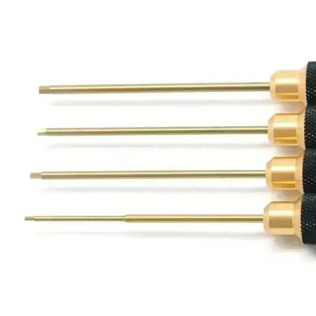 Набор шестигранных отверток с титановым покрытием для FPV дронов