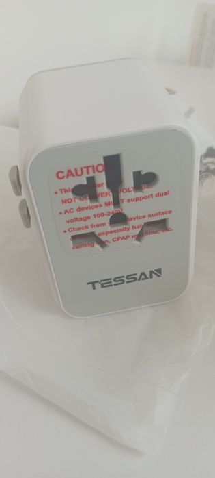 Adapter podróżny, przejściówka,USB